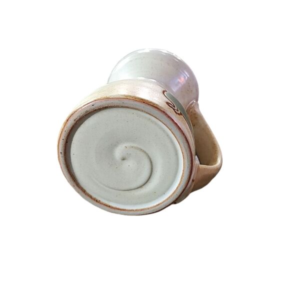 Beautiful Art Pottery Mug w Bird Coffee Tea - Picture 3 of 3